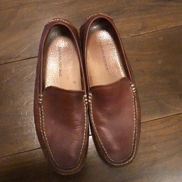 banana republic driving shoes